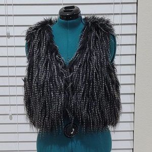 Simply Vera Wang Faux Fur Vest (L/XL)